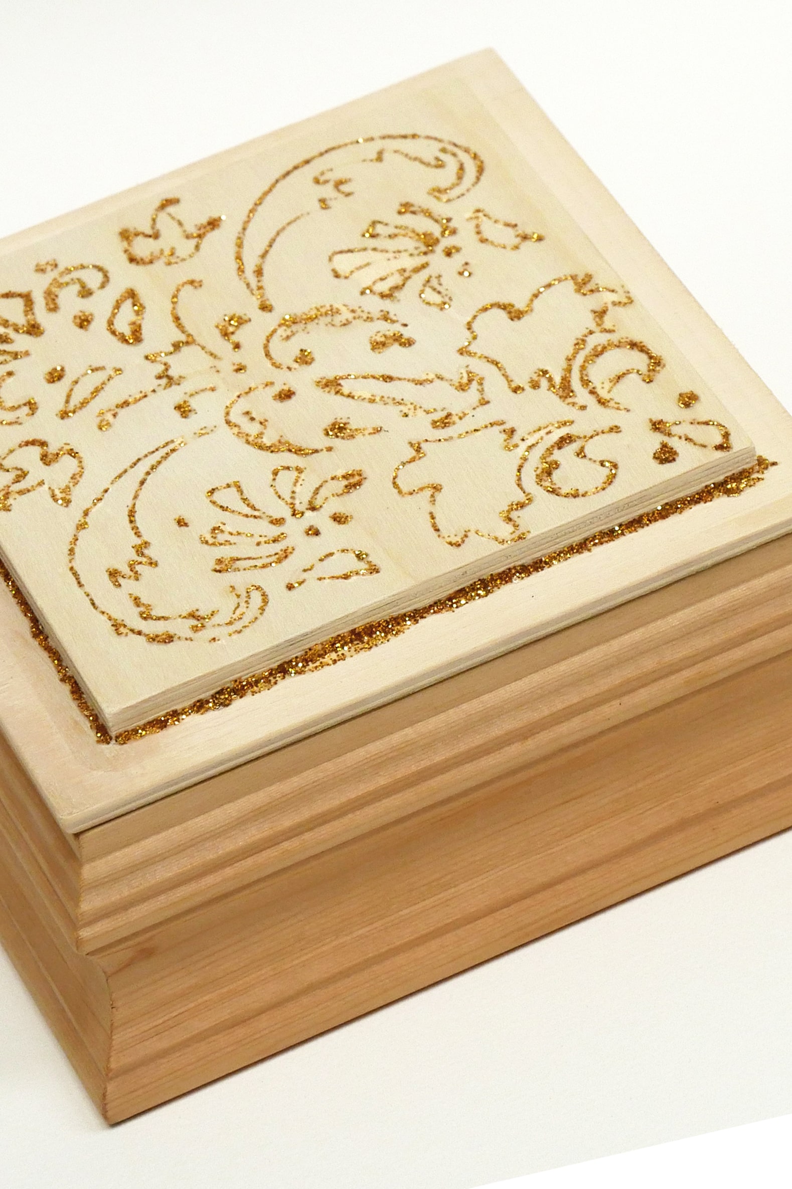 CONTORNO RELIEVE GLITTER ORO